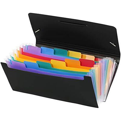 Viquel 949643 Ordner 12 Positionen, Rainbow Class Dokumentenhalter, 26 x 13 cm Viquel 949643 Ordner 12 Positionen, Rainbow Class Dokumentenhalter, 26 x 13 cm