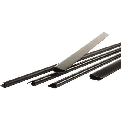Pavo A4 Klemmschienen 3 mm für Dokumente, Kapazität 3–25 Blatt, schwarz, 25 Stück – 8007097 Pavo A4 Klemmschienen 3 mm für Dokumente, Kapazität 3–25 Blatt, schwarz, 25 Stück – 8007097