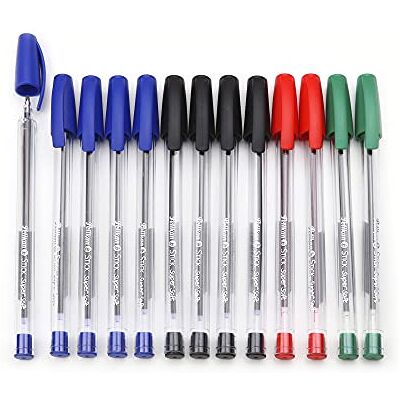 Pelikan Stick Super Soft Kugelschreiber 12 Stück Für Schule und Büro Fließende Tinte Made in Germany Pelikan Stick Super Soft Kugelschreiber 12 Stück Für Schule und Büro Fließende Tinte Made in Germany