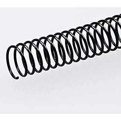 Fellowes Metallspiralen, Schwarz, 26 mm, 50 Stück Fellowes Metallspiralen, Schwarz, 26 mm, 50 Stück