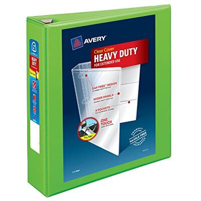 Avery Aktenordner, robust 1 Pack 2.0" Hellgrün Avery Aktenordner, robust 1 Pack 2.0" Hellgrün
