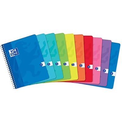 Oxford 100103804 Office Classique Spiralbuch kariert 17 x 22 cm 100 Seiten 10 Stück Oxford 100103804 Office Classique Spiralbuch kariert 17 x 22 cm 100 Seiten 10 Stück