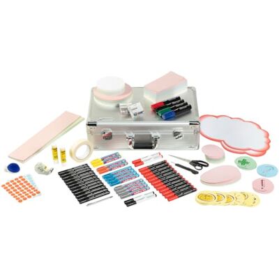 Legamaster Professional Moderationskoffer 3200-tlg. hochwertiger Koffer aus Aluminium mit Zubehör für Seminare, Präsentationen und Moderationen Legamaster Professional Moderationskoffer 3200-tlg. hochwertiger Koffer aus Aluminium mit Zubehör für Seminare, Präsentationen und Moderationen