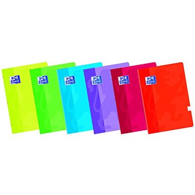 Oxford 100101228 Notizbuch, 48 Blatt, A4, kariert, 4 x 4 mm, mit Rand Oxford 100101228 Notizbuch, 48 Blatt, A4, kariert, 4 x 4 mm, mit Rand