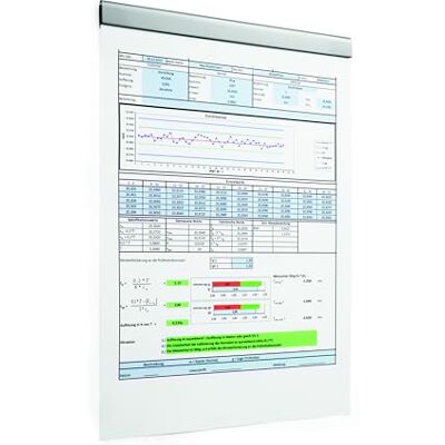 Durable Klemmleiste Durafix Rail 210 mm, selbstklebende Leiste zum magnetischen Einklemmen von Dokumenten A4 hoch / A5 quer, Beutel à 5 Stück, silber, 470623 Durable Klemmleiste Durafix Rail 210 mm, selbstklebende Leiste zum magnetischen Einklemmen von Dokumenten A4 hoch / A5 quer, Beutel à 5 Stück, silber, 470623