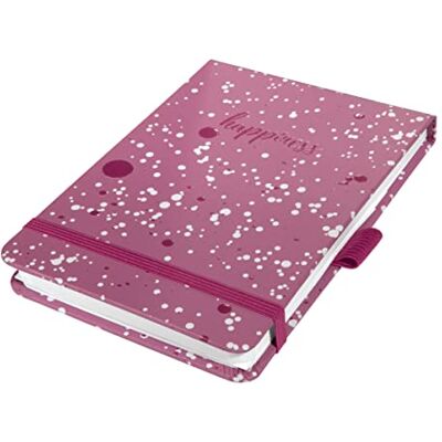 Sigel JN338 Notizblock A6+, dotted, violett, Reporterblock Jolie, Hardcover, 79 Blatt, aus nachhaltigem Papier Sigel JN338 Notizblock A6+, dotted, violett, Reporterblock Jolie, Hardcover, 79 Blatt, aus nachhaltigem Papier