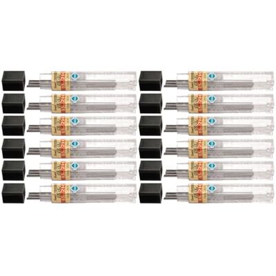 Pentel C505-2H Hochpolymer-Ersatzmine extra stark in 12er Röhre 2H 0,5 mm 12 Röhren Pentel C505-2H Hochpolymer-Ersatzmine extra stark in 12er Röhre 2H 0,5 mm 12 Röhren