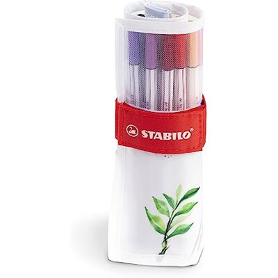 STABILO Premium-Filzstift mit Pinselspitze Pen 68 brush variable Strichstärken, Rollerset STABILO Premium-Filzstift mit Pinselspitze Pen 68 brush variable Strichstärken, Rollerset