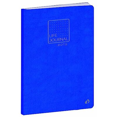 QUO VADIS Life Journal21 Slim Dot elektroblau: Life Journal QUO VADIS Life Journal21 Slim Dot elektroblau: Life Journal