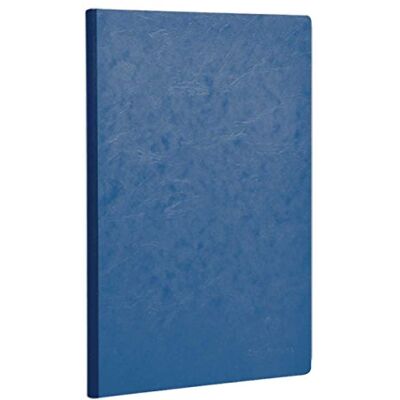 Clairefontaine 795464C Heft A5, Leinen, Age Bag, liniert, 96 Blatt, blau Clairefontaine 795464C Heft A5, Leinen, Age Bag, liniert, 96 Blatt, blau