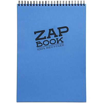 Clairefontaine 8358C Skizzenblock Zap Book mit Spiralbindung (ideal für Skizzen und Zeichnungen, geeignet für Trockentechniken, Querformat, Din A3, 29,7 x 42 cm, 80 g, blanko) 1 Stück farbig sortiert Clairefontaine 8358C Skizzenblock Zap Book mit Spiralbindung (ideal für Skizzen und Zeichnungen, geeignet für Trockentechniken, Querformat, Din A3, 29,7 x 42 cm, 80 g, blanko) 1 Stück farbig sortiert