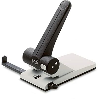 Novus B 265 Locher (Registraturlocher für das Büro, Metall, Stanzleistung) 65 Blatt, lichtgrau/schwarz Novus B 265 Locher (Registraturlocher für das Büro, Metall, Stanzleistung) 65 Blatt, lichtgrau/schwarz
