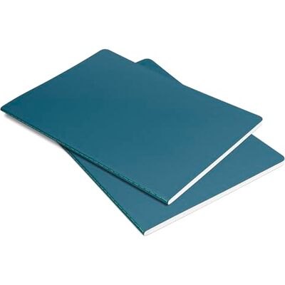 Sigel Notizhefte A5 kariert 2er Pack Softcover 68 Seiten LS304, Mittelblau und Neon Grün, nachhaltiges Papier für Schule und Büro aus der Linescape Kollektion Sigel Notizhefte A5 kariert 2er Pack Softcover 68 Seiten LS304, Mittelblau und Neon Grün, nachhaltiges Papier für Schule und Büro aus der Linescape Kollektion