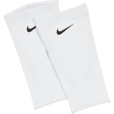 NIKE Unisex Guard Lock Elite Football Schienbeinschoner Stutzen, White/Black/Black, L NIKE Unisex Guard Lock Elite Football Schienbeinschoner Stutzen, White/Black/Black, L