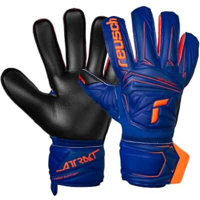 Reusch Torwarthandschuhe Herren Erwachsene Fingerschutz starker Grip langlebige Performance, für Training & Spiel, für Kunstrasen, Rasen & Hartplatz, Größe 8-11, Attrakt Infinity Finger Support Reusch Torwarthandschuhe Herren Erwachsene Fingerschutz starker Grip langlebige Performance, für Training & Spiel, für Kunstrasen, Rasen & Hartplatz, Größe 8-11, Attrakt Infinity Finger Support