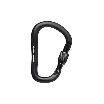 Black Diamond HMS Karabiner ROCKLOCK SCREWGATE, Farbe:Black Black Diamond HMS Karabiner ROCKLOCK SCREWGATE, Farbe:Black