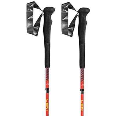 LEKI Neotrail FX.One Superlite Trailrunningstöcke, Bright red-Neonyellow-Natural, 130CM LEKI Neotrail FX.One Superlite Trailrunningstöcke, Bright red-Neonyellow-Natural, 130CM