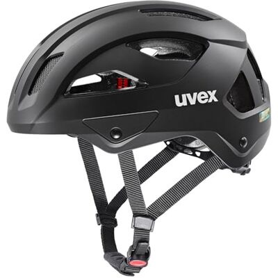 Uvex Stride Fahrradhelm, Black matt, 59-61 cm Uvex Stride Fahrradhelm, Black matt, 59-61 cm