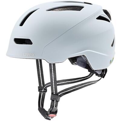 Uvex urban Planet LED Fahrradhelm, Cloud matt, 58-61 cm Uvex urban Planet LED Fahrradhelm, Cloud matt, 58-61 cm