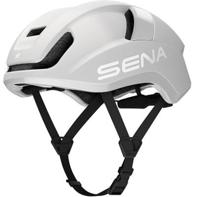 Sena S Smarter Rennradhelm mit Mesh Intercom (Mattweiß, L) Sena S Smarter Rennradhelm mit Mesh Intercom (Mattweiß, L)