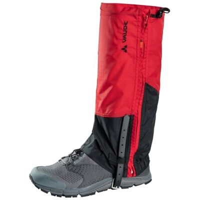 VAUDE Gamaschen Watzmann Gaiter III, mit seitlichem Reißverschluss, wasserabweisend, red, S VAUDE Gamaschen Watzmann Gaiter III, mit seitlichem Reißverschluss, wasserabweisend, red, S