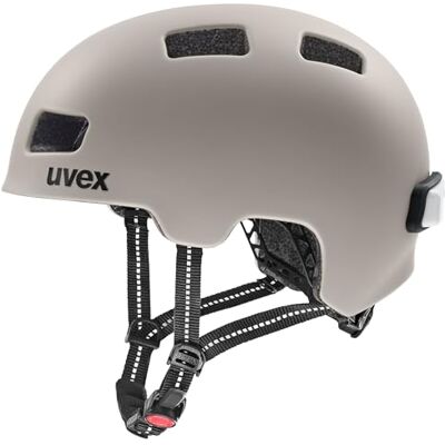 Uvex City 4 Leichter Fahrradhelm für Damen und Herren individuelle Größenanpassung waschbare Innenausstattung warm Grey matt 58-61 cm Uvex City 4 Leichter Fahrradhelm für Damen und Herren individuelle Größenanpassung waschbare Innenausstattung warm Grey matt 58-61 cm