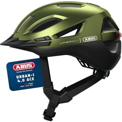 ABUS Stadthelm Urban-I 4.0 ACE, Größe L, grün ABUS Stadthelm Urban-I 4.0 ACE, Größe L, grün
