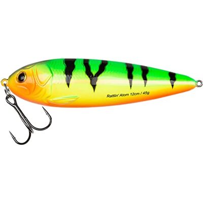 Abu Garcia Rattlin' Atom Hard Bait Angelköder – extra laute Rassel und scharfer Drillingshaken Abu Garcia Rattlin' Atom Hard Bait Angelköder – extra laute Rassel und scharfer Drillingshaken