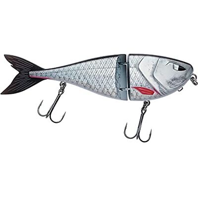 Berkley Zilla Jointed Glider Hechtköder – Langsam sinkender Glide Bait mit Fusion 19 Drillingshaken – Aggressive S-Action mit extrem lautem Rasseln – bleifrei Berkley Zilla Jointed Glider Hechtköder – Langsam sinkender Glide Bait mit Fusion 19 Drillingshaken – Aggressive S-Action mit extrem lautem Rasseln – bleifrei