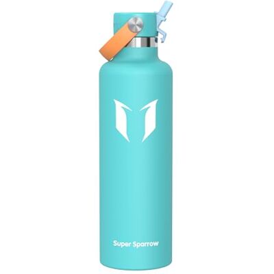 Super Sparrow Sparrow Trinkflasche Edelstahl 500ml/750ml/1L/1.2L Thermosflasche Strohhalm Wasserflasche, Thermoskanne, Thermobecher, FlipFlow, Auslaufsicher, Isolierte, BPA-Frei, Spülmaschinenfest, Sport, Fitness Super Sparrow Sparrow Trinkflasche Edelstahl 500ml/750ml/1L/1.2L Thermosflasche Strohhalm Wasserflasche, Thermoskanne, Thermobecher, FlipFlow, Auslaufsicher, Isolierte, BPA-Frei, Spülmaschinenfest, Sport, Fitness