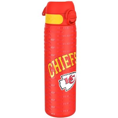 ion8 NFL Leichte Stahl-Trinkflasche, 600 ml/20 oz Auslaufsicher, Nicht isoliert, Leicht zu öffnen, Sicherer Verschluss, Spülmaschinenfest, Klappabdeckung, Metall-Trinkflasche ion8 NFL Leichte Stahl-Trinkflasche, 600 ml/20 oz Auslaufsicher, Nicht isoliert, Leicht zu öffnen, Sicherer Verschluss, Spülmaschinenfest, Klappabdeckung, Metall-Trinkflasche