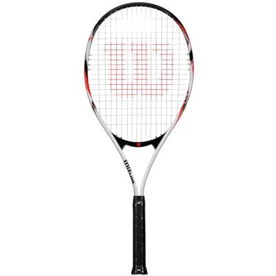 WILSON Fusion XL Tennisschläger, Weiß/Schwarz, Gr. WILSON Fusion XL Tennisschläger, Weiß/Schwarz, Gr.