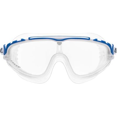 CRESSI seit 1946 Skylight Schwimmmaske für Erwachsene mit Monolinse weiter Sicht Anti Fog Anti Kratz UV Schutz Silikonband und verstellbaren Schnallen für Pool und Outdoor CRESSI seit 1946 Skylight Schwimmmaske für Erwachsene mit Monolinse weiter Sicht Anti Fog Anti Kratz UV Schutz Silikonband und verstellbaren Schnallen für Pool und Outdoor