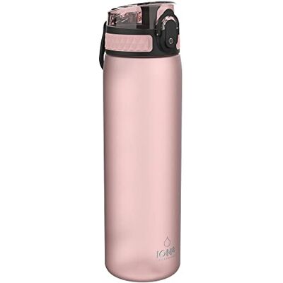 ion8 Trinkflasche, Auslaufsicher, Einhandöffnung, Sichere Verriegelung, Spülmaschinenfest, BPA-frei, Tragegriff, Klappdeckel, Leicht zu Reinigen, Klimaneutral, Zartrosa ion8 Trinkflasche, Auslaufsicher, Einhandöffnung, Sichere Verriegelung, Spülmaschinenfest, BPA-frei, Tragegriff, Klappdeckel, Leicht zu Reinigen, Klimaneutral, Zartrosa