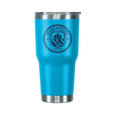 FOCO Offizielles Lizenzprodukt Manchester City FC 850-ml Tumbler-Becher FOCO Offizielles Lizenzprodukt Manchester City FC 850-ml Tumbler-Becher