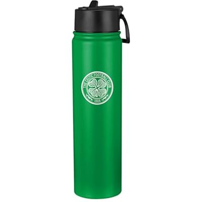 FOCO Offizielles Lizenzprodukt Fußball Teamfarbene Wasserflasche 750 ml (Celtic FC) FOCO Offizielles Lizenzprodukt Fußball Teamfarbene Wasserflasche 750 ml (Celtic FC)