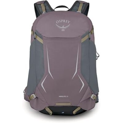 Osprey Hikelite Unisex-Wanderrucksack, 28L, Graphite Purple Tagesrucksack, Reise-Tagesrucksack, Campingrucksack, Regenschutz, bei nassem Wetter, lila, OS-Größe Osprey Hikelite Unisex-Wanderrucksack, 28L, Graphite Purple Tagesrucksack, Reise-Tagesrucksack, Campingrucksack, Regenschutz, bei nassem Wetter, lila, OS-Größe