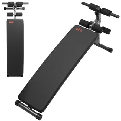 VEVOR Sit-Up-Bank, Bauchbank mit umgekehrtem Crunch-Griff, verstellbare Höheneinstellung, robuster Stahl, 500/600/453,6 kg Kapazität für Heim-Fitness-Workouts, Krafttraining, Ganzkörpermuskulatur VEVOR Sit-Up-Bank, Bauchbank mit umgekehrtem Crunch-Griff, verstellbare Höheneinstellung, robuster Stahl, 500/600/453,6 kg Kapazität für Heim-Fitness-Workouts, Krafttraining, Ganzkörpermuskulatur