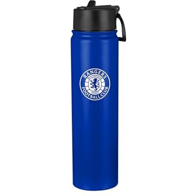 FOCO Offizielles Lizenzprodukt Fußball Teamfarbene Wasserflasche 750 ml (Rangers FC) FOCO Offizielles Lizenzprodukt Fußball Teamfarbene Wasserflasche 750 ml (Rangers FC)