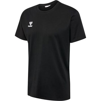 hummel GO 2.0 T-Shirt Sportshirt Herren Kurzarm Trainingsshirt für Fitness, Sport und Freizeit aus 100% Bio-Baumwolle Bequeme Passform, Stretch-Jersey Stoff & Rundhalsausschnitt hummel GO 2.0 T-Shirt Sportshirt Herren Kurzarm Trainingsshirt für Fitness, Sport und Freizeit aus 100% Bio-Baumwolle Bequeme Passform, Stretch-Jersey Stoff & Rundhalsausschnitt