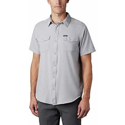 Columbia Utilizer II Solid Short Sleeve Shirt , Kurzarm Outdoor Wanderhemd für Herren Columbia Utilizer II Solid Short Sleeve Shirt , Kurzarm Outdoor Wanderhemd für Herren
