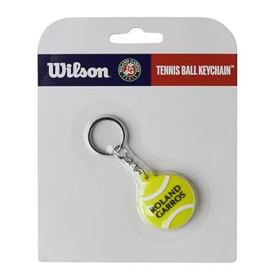WILSON RG 2025 Keychain Silicone Tennis Ball Ye WILSON RG 2025 Keychain Silicone Tennis Ball Ye
