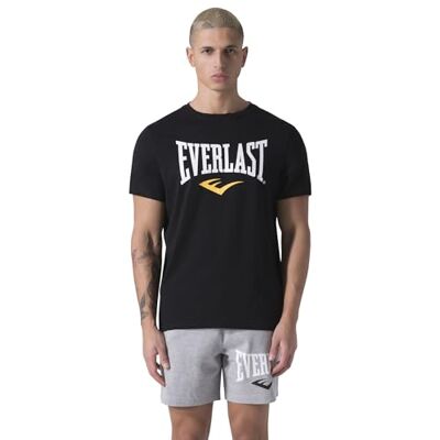 Everlast Herren 2000 Black T-Shirt (1er Pack) Everlast Herren 2000 Black T-Shirt (1er Pack)