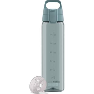 Sigg Tritan Trinkflasche Total Color ONE Morning Blue Für Kohlensäurehaltige Getränke Geeignet Spülmaschinenfest Auslaufsicher Leicht BPA-frei Blau 0.75L Sigg Tritan Trinkflasche Total Color ONE Morning Blue Für Kohlensäurehaltige Getränke Geeignet Spülmaschinenfest Auslaufsicher Leicht BPA-frei Blau 0.75L