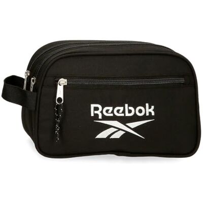 Reebok Boston Neceser DOS Compartimentos Schwarz 26 x 16 x 12 cm Polyester von Joumma Bags Reebok Boston Neceser DOS Compartimentos Schwarz 26 x 16 x 12 cm Polyester von Joumma Bags