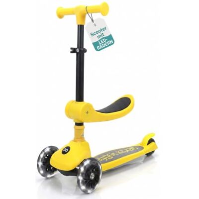 SereneLife Kinderroller ab 3 Jahre – LED Tretroller faltbar höhenverstellbar, leicht und stabil, für Jungen und Mädchen, Indoor und Outdoor, bis 50 kg SereneLife Kinderroller ab 3 Jahre – LED Tretroller faltbar höhenverstellbar, leicht und stabil, für Jungen und Mädchen, Indoor und Outdoor, bis 50 kg