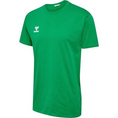 hummel GO 2.0 T-Shirt Sportshirt Herren Kurzarm Trainingsshirt für Fitness, Sport und Freizeit aus 100% Bio-Baumwolle Bequeme Passform, Stretch-Jersey Stoff & Rundhalsausschnitt hummel GO 2.0 T-Shirt Sportshirt Herren Kurzarm Trainingsshirt für Fitness, Sport und Freizeit aus 100% Bio-Baumwolle Bequeme Passform, Stretch-Jersey Stoff & Rundhalsausschnitt