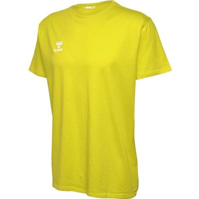 hummel GO 2.0 T-Shirt Sportshirt Herren Kurzarm Trainingsshirt für Fitness, Sport und Freizeit aus 100% Bio-Baumwolle Bequeme Passform, Stretch-Jersey Stoff & Rundhalsausschnitt hummel GO 2.0 T-Shirt Sportshirt Herren Kurzarm Trainingsshirt für Fitness, Sport und Freizeit aus 100% Bio-Baumwolle Bequeme Passform, Stretch-Jersey Stoff & Rundhalsausschnitt