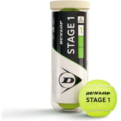 Dunlop 3 darab teniszlabda készlet - Szint 1 Dunlop 3 darab teniszlabda készlet - Szint 1