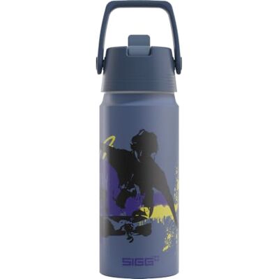 Sigg Aluminium Trinkflasche WMB FLIP Free Line 0.6 L Auslaufsicher Federleicht BPA-frei Outdoor & Fitness Blau Sigg Aluminium Trinkflasche WMB FLIP Free Line 0.6 L Auslaufsicher Federleicht BPA-frei Outdoor & Fitness Blau